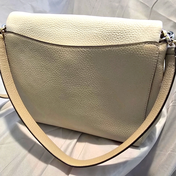Kate Spade Cream & Tan Leather Shoulder Bag - Picture 4 of 8